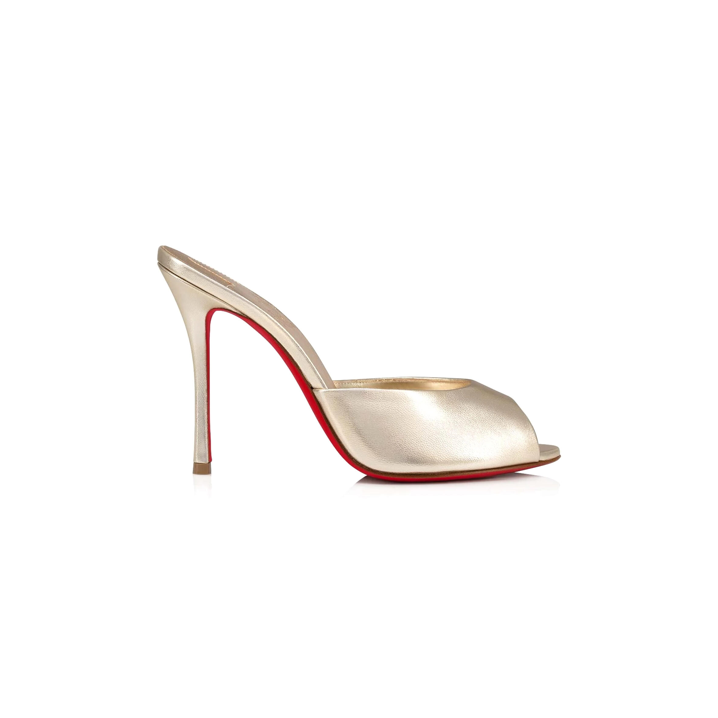 CHRISTIAN LOUBOUTIN ME DOLLY 100 MM MULES 1221389T108
